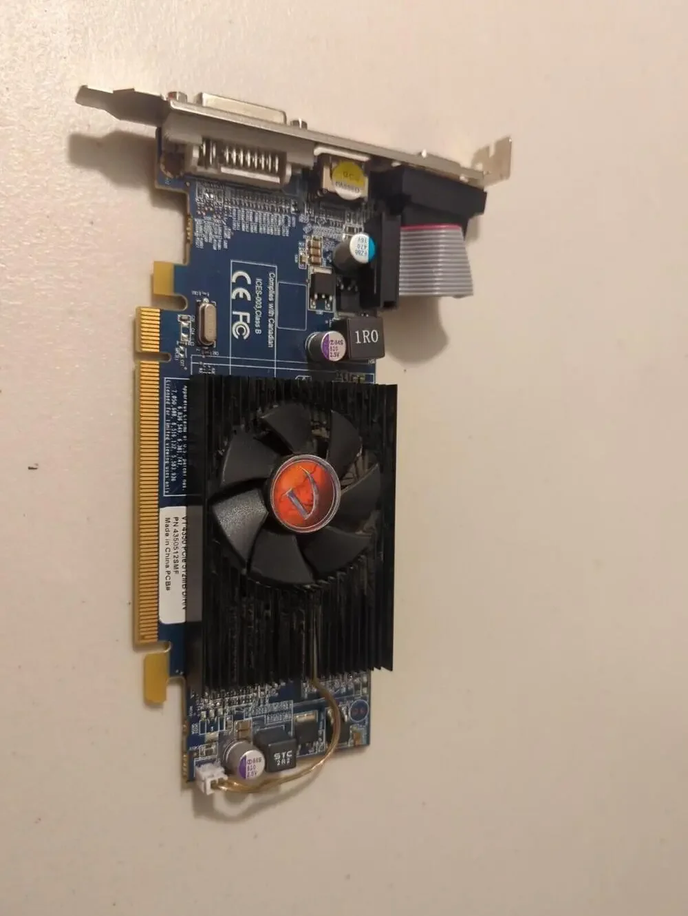 VT 4350 PCIe 512MB VT-400833SM PCI EXPRESS CARD